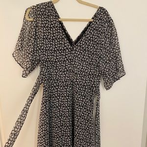 All saints size 6 floral dress